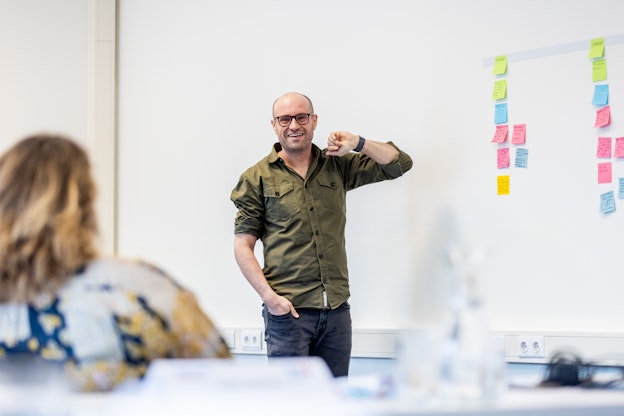 Alain Dujardin, Creative Director bij Greenberry. Foto door Lize Kraan