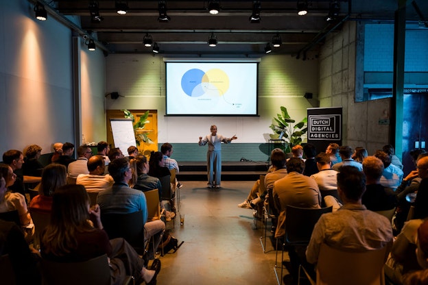 Beeld bij leadershipdag