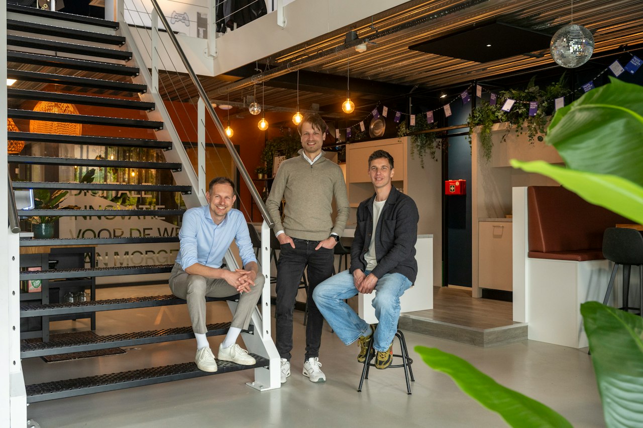 Het Directieteam van BTTR met van links naar rechts: Arwin Bos, Simon Verwaard en Peter van Aalderen