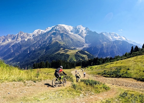 Les Houches mountain bike activity