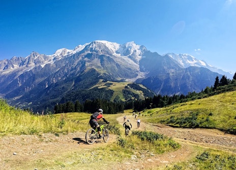 Les Houches mountain bike activity