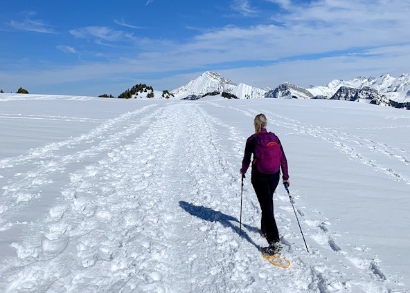 Raquettes aux Houches