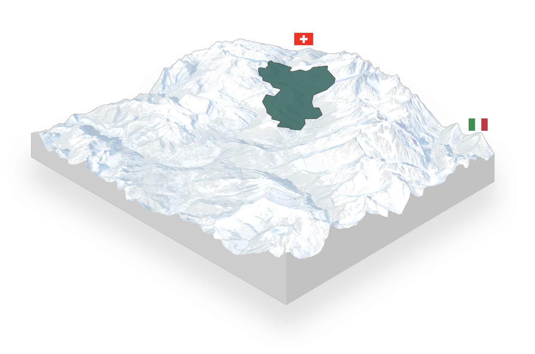 CHAMONIX Le Pass map