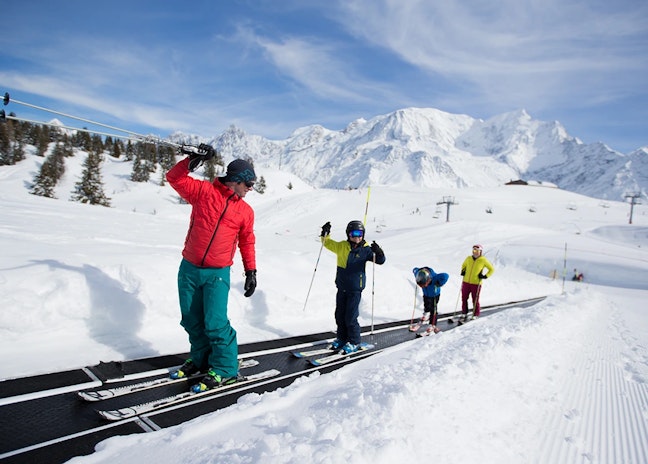 Chamonix beginners' ski areas