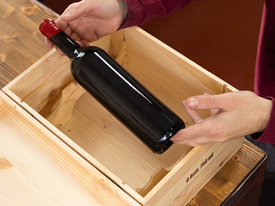 Confezionamento Scatola di Legno