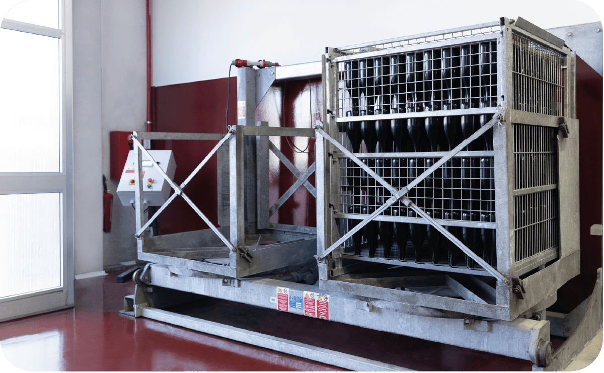 Macchinario per vino