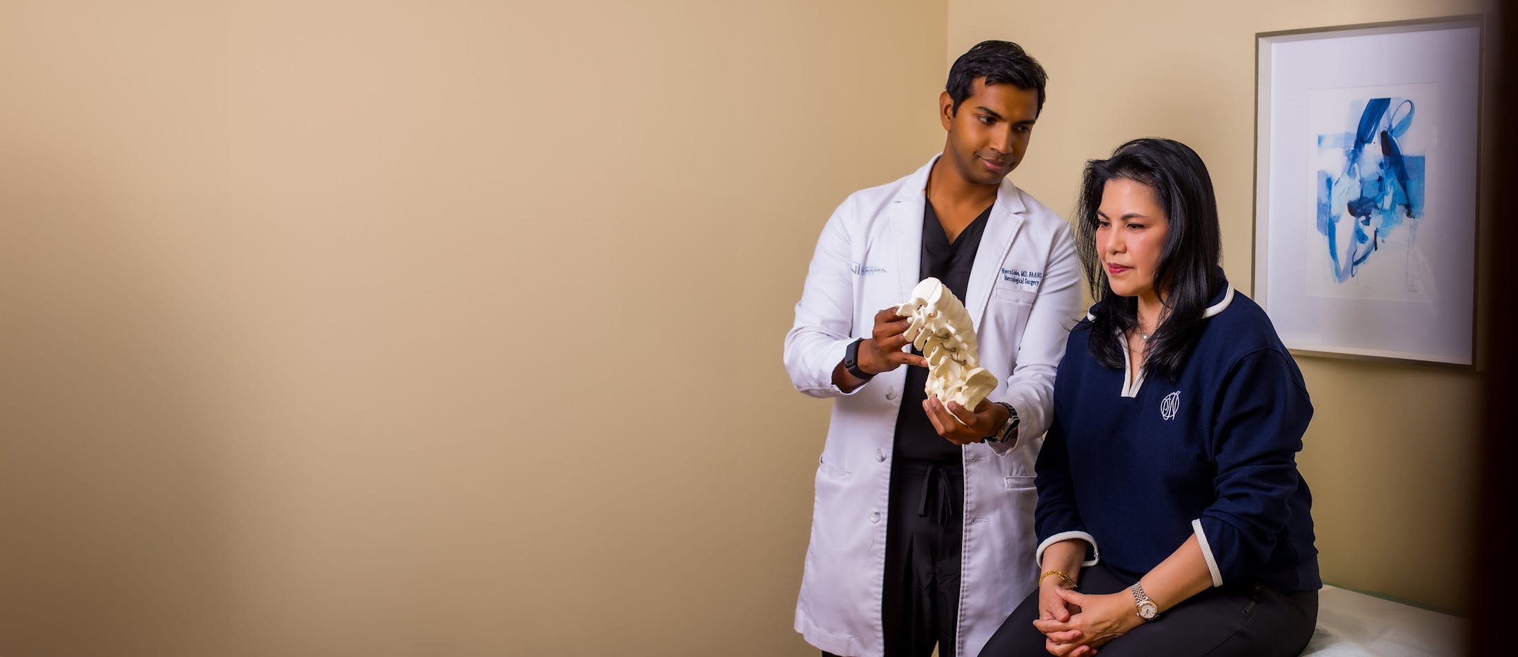 doctor consulting patient
