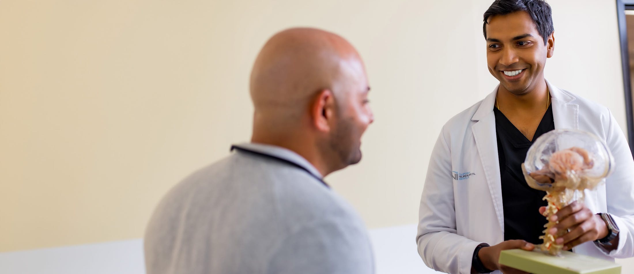doctor consulting patient