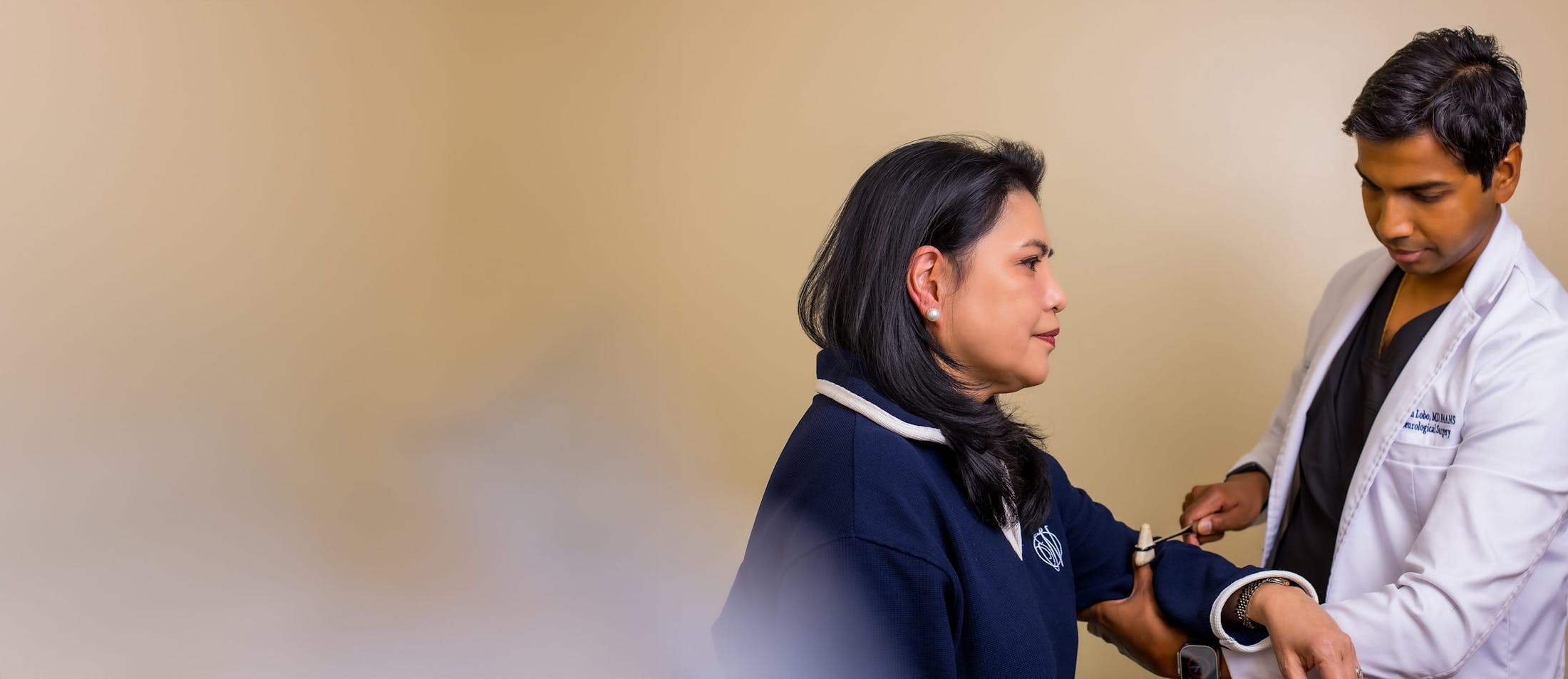 doctor consulting patient