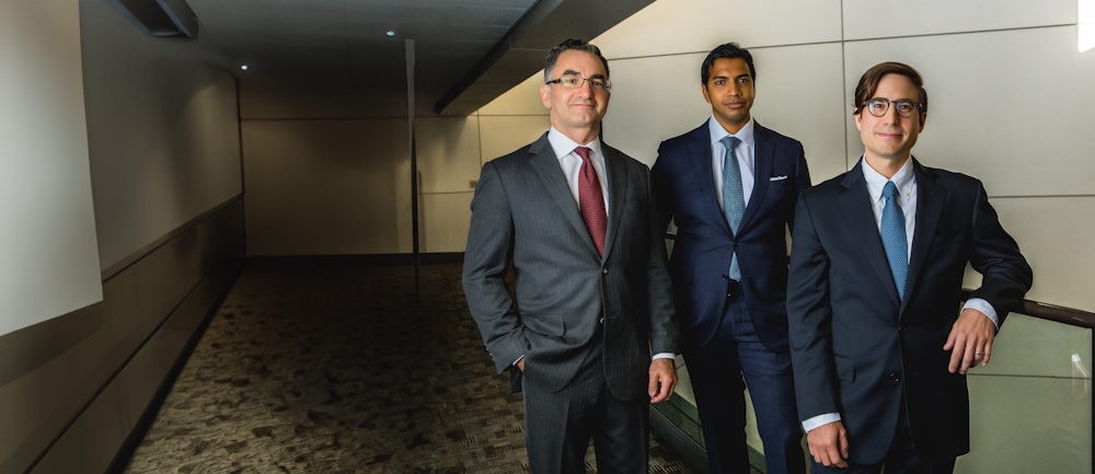 doctors standing in walkway
