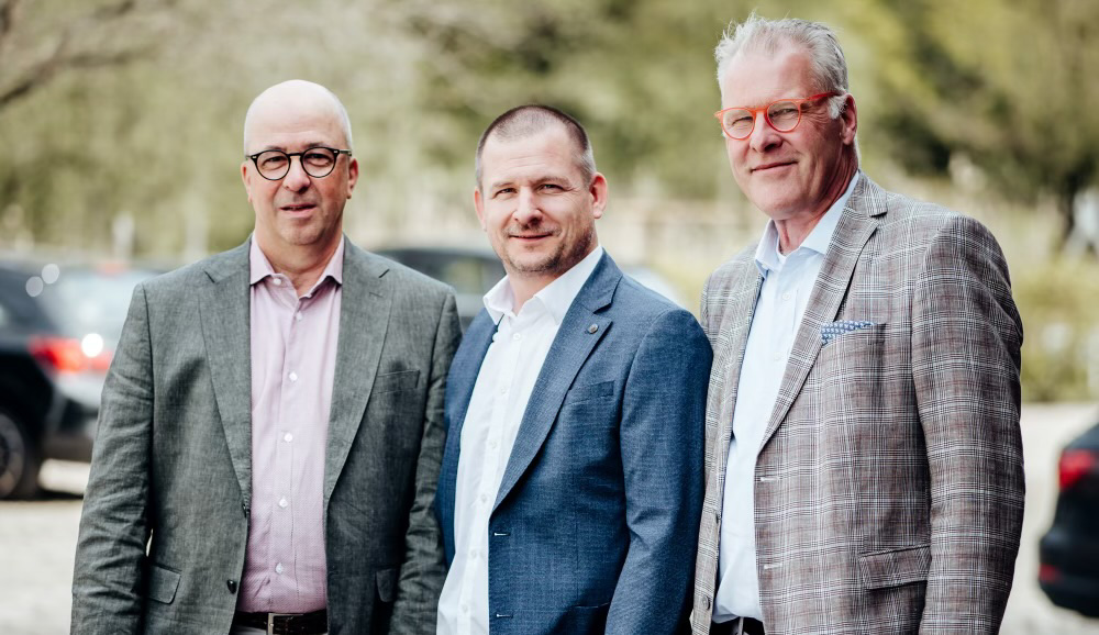 From left to right: Holger Haun, Christoph Partzsch, Tom Thomsen