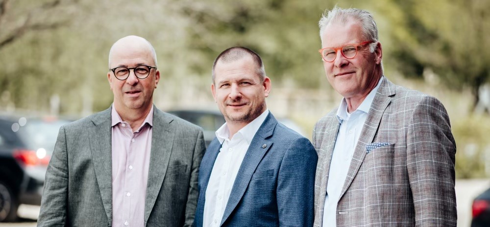 From left to right: Holger Haun, Christoph Partzsch, Tom Thomsen