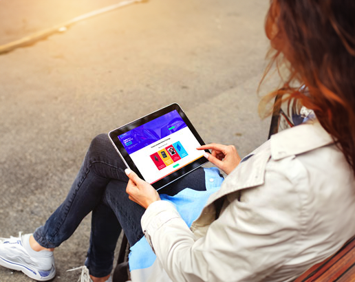 Tablet with GoodHabitz