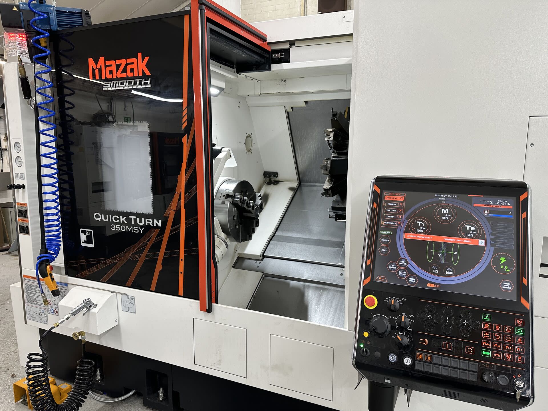 MAZAK Quick Turn 350MSY CNC Lathe | Surplex