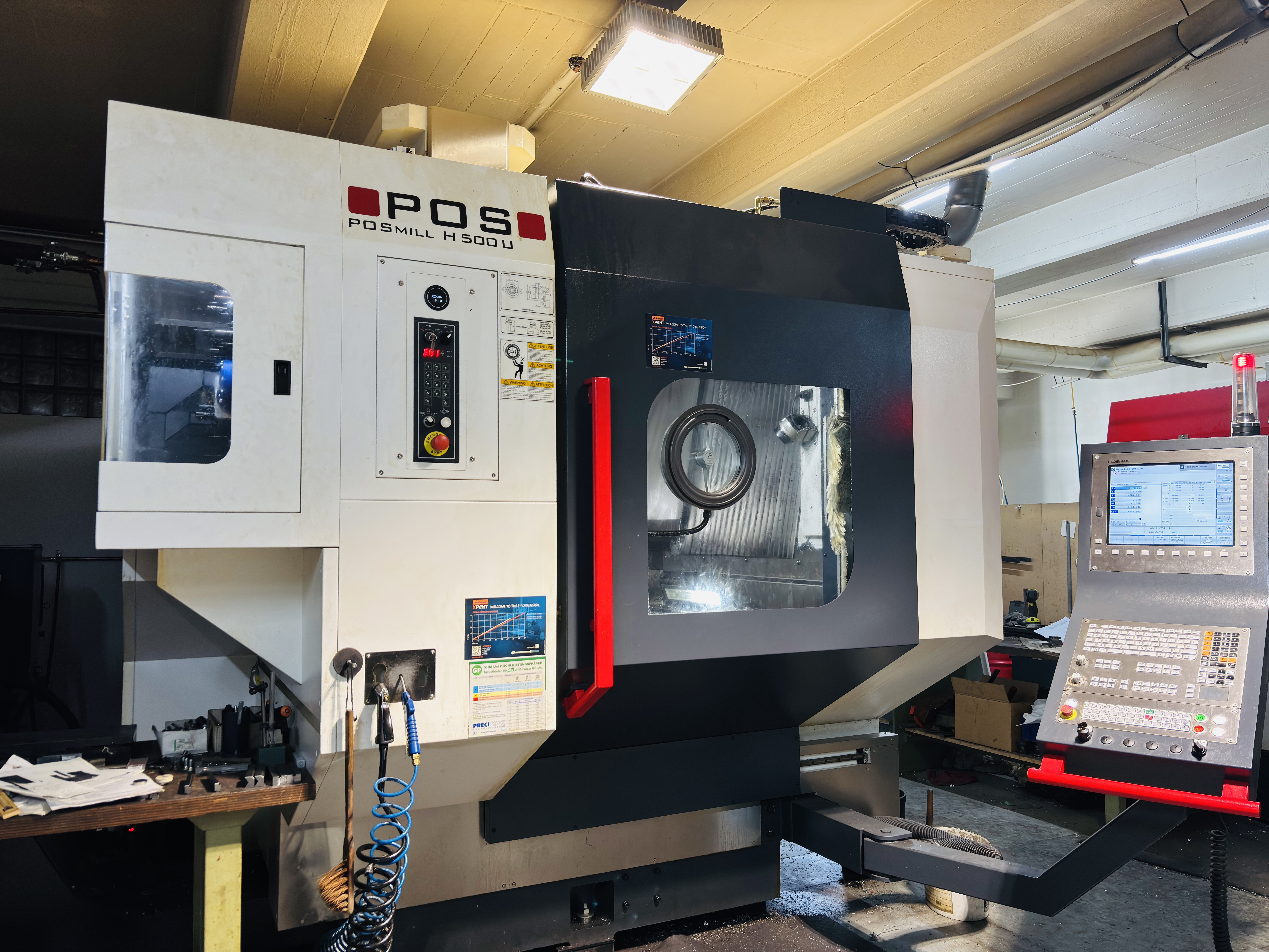 POSmill H 500 U – 5-Axis Machining Center