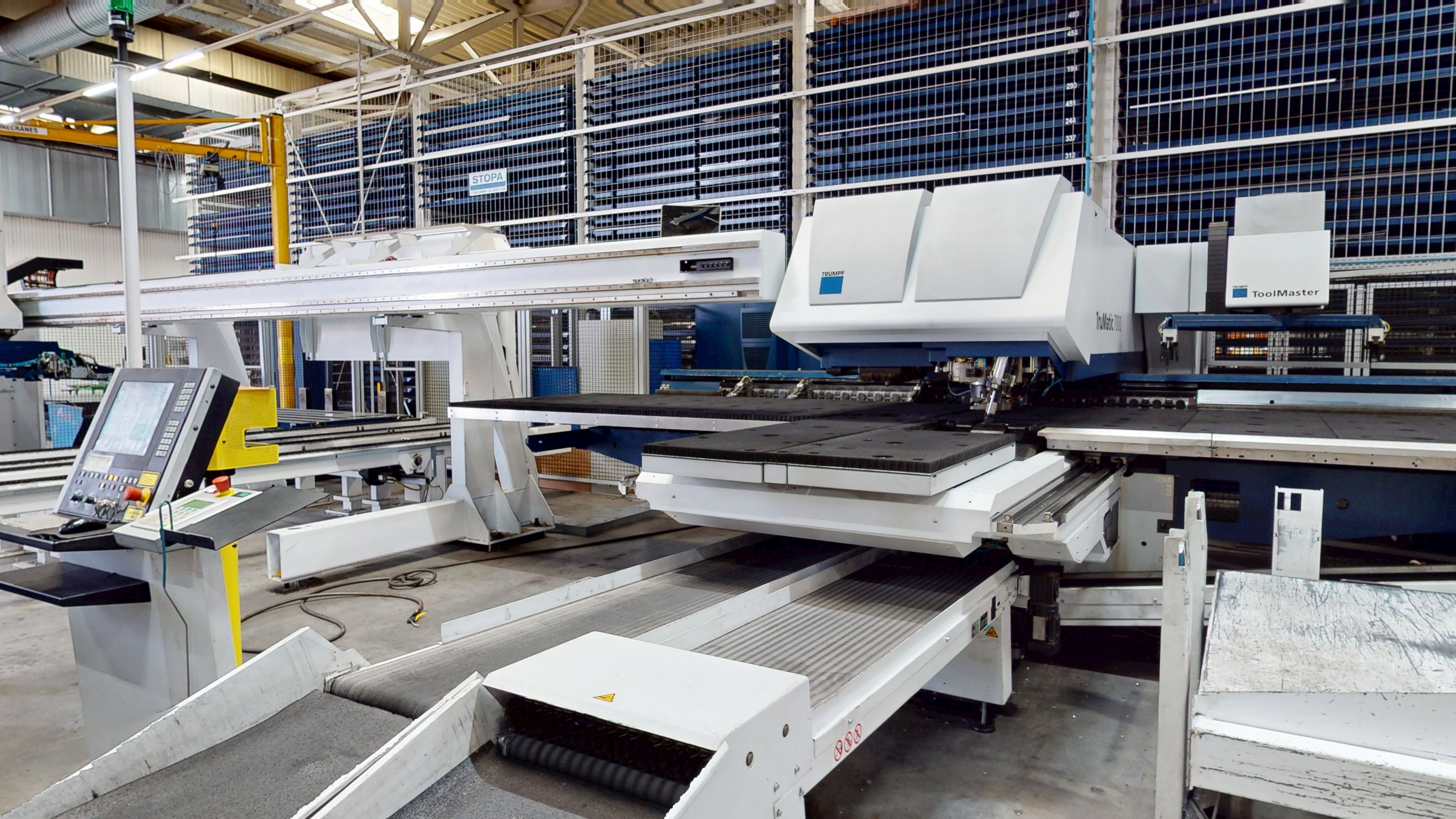 TRUMPF TruMatic 7000 K02 large format Punch Laser Machine