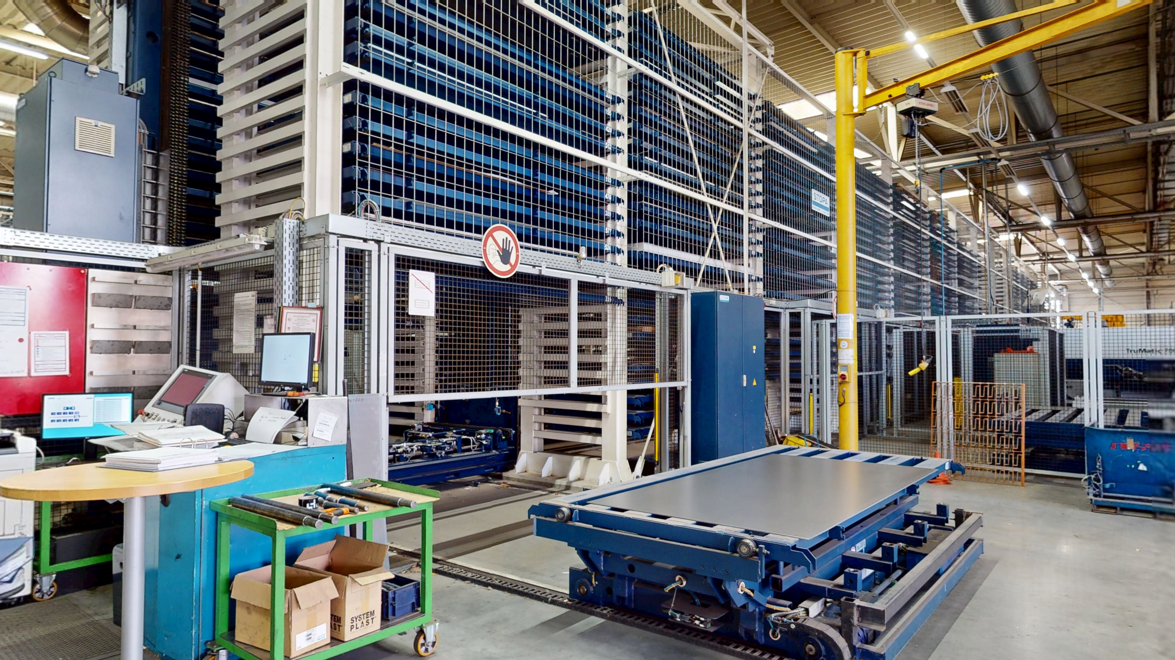 STOPA sheet Metal Storage System