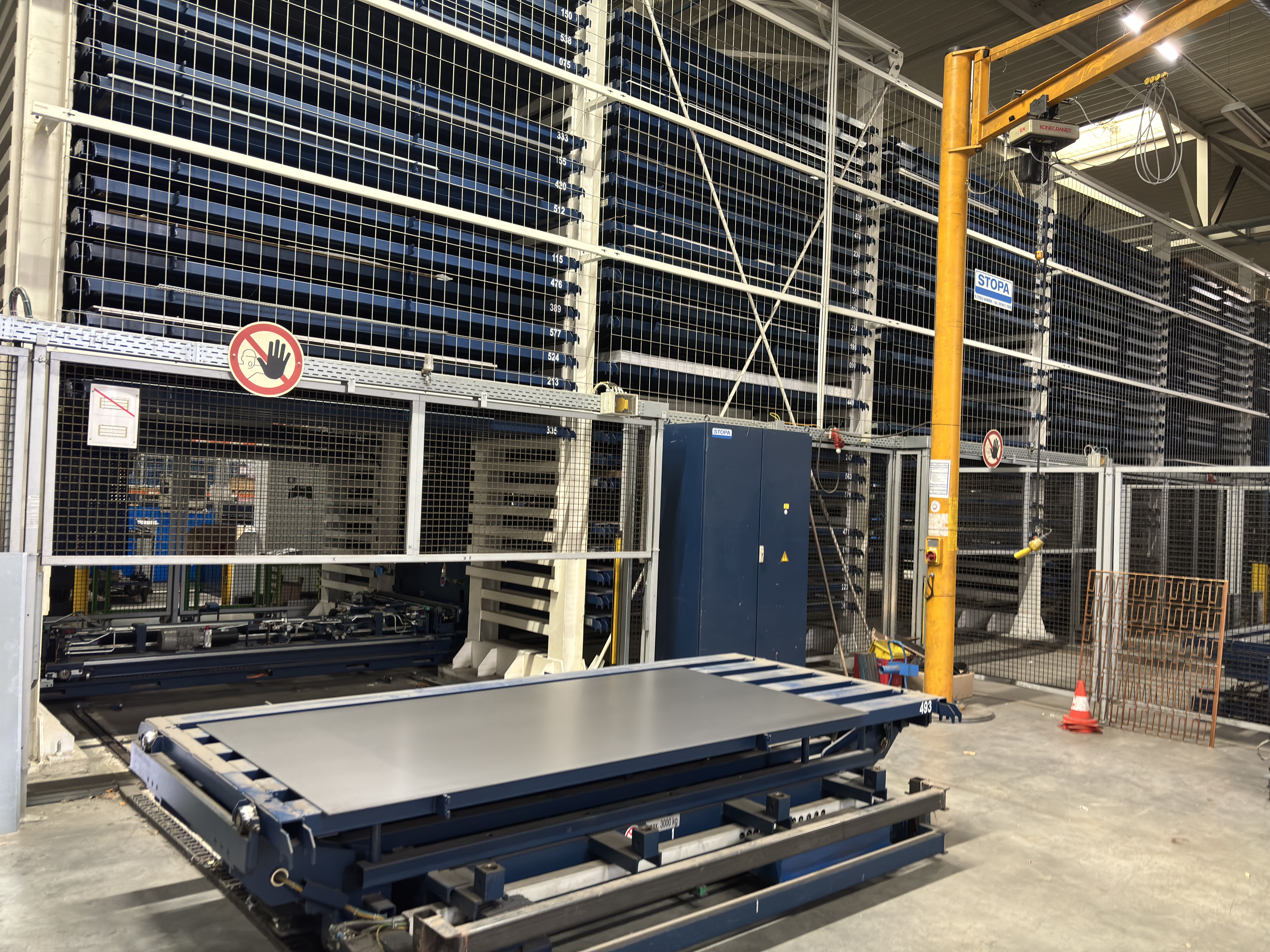 STOPA sheet Metal Storage System