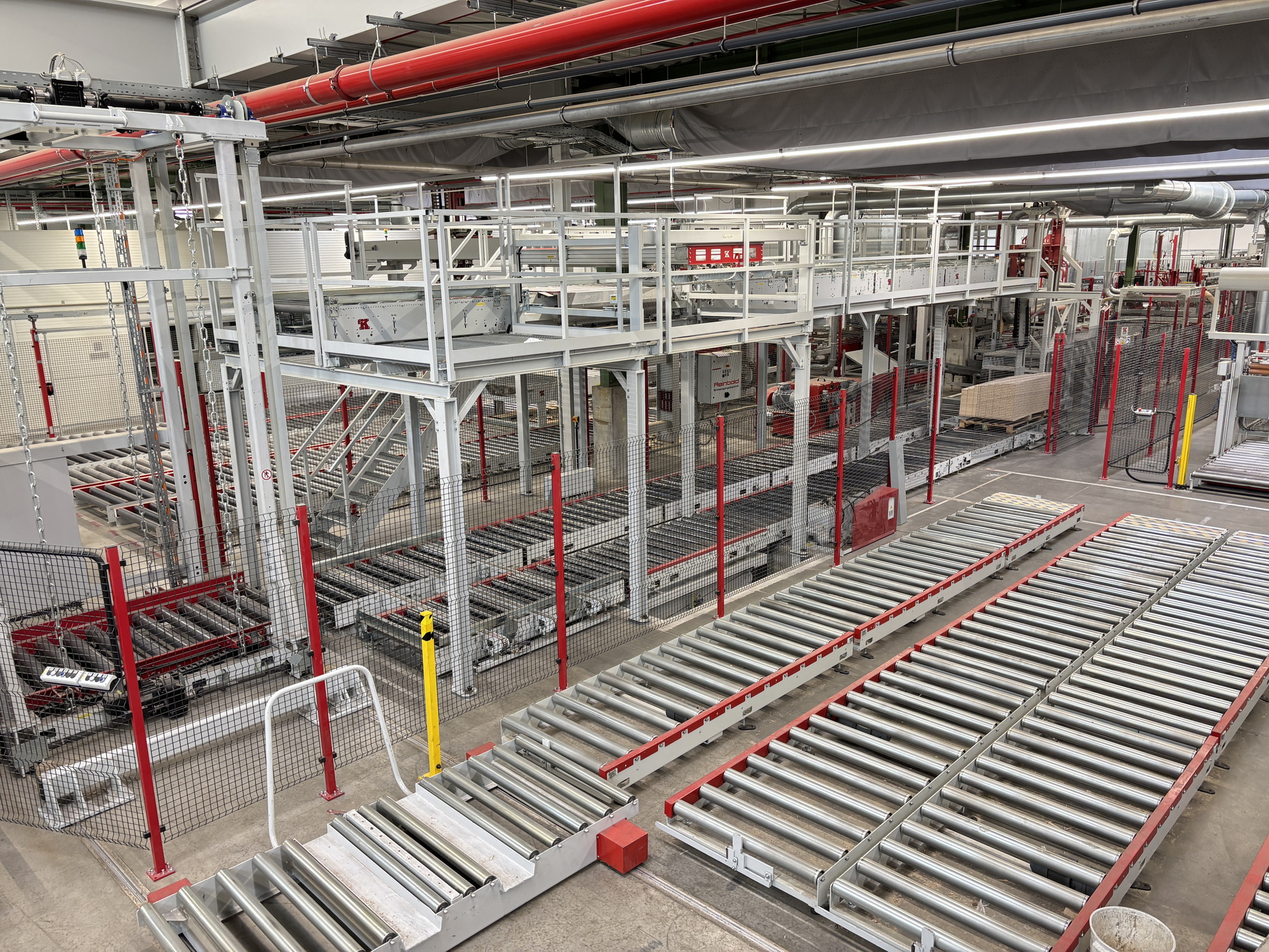 KRAFT BÜRKLE Door Core Press Line – High-End, As New, Year 2022/2023