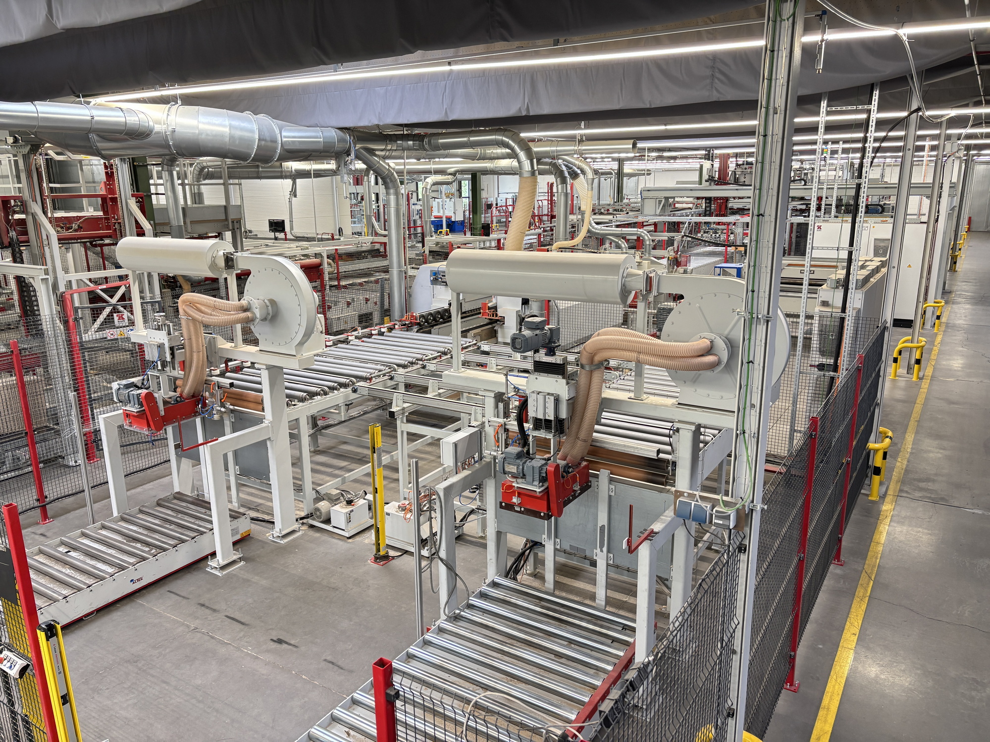 KRAFT BÜRKLE Door Core Press Line – High-End, As New, Year 2022/2023