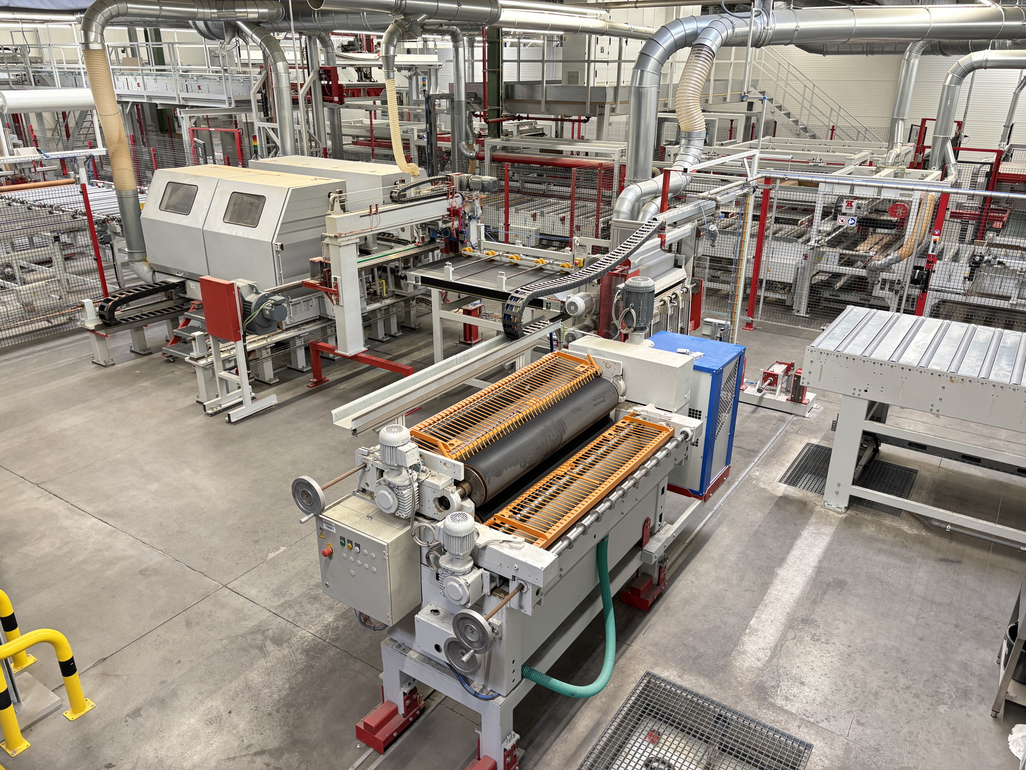 KRAFT BÜRKLE Door Core Press Line – High-End, As New, Year 2022/2023