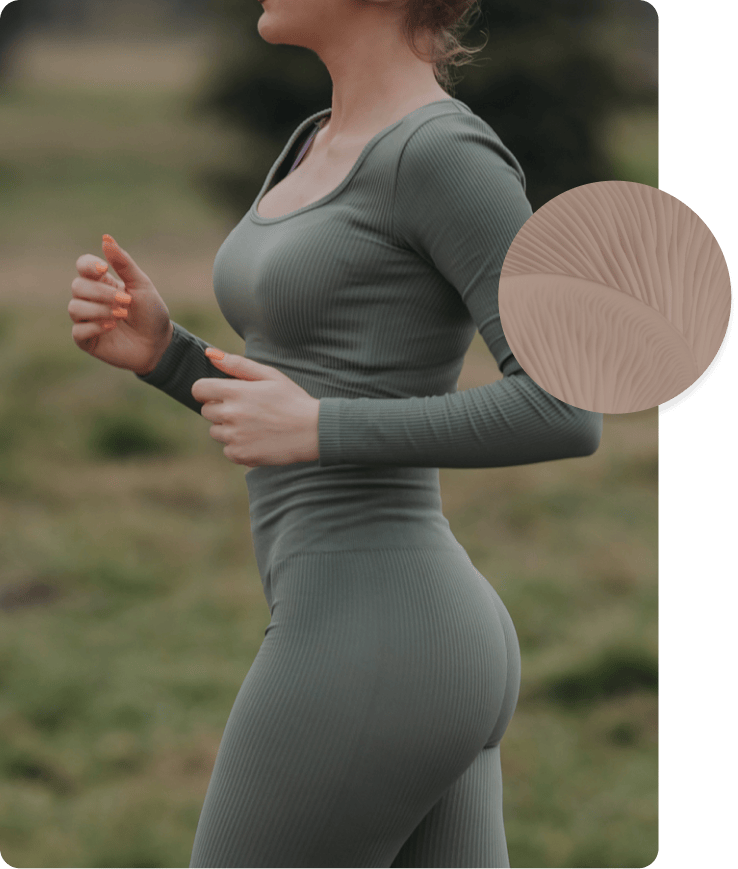 woman jogging
