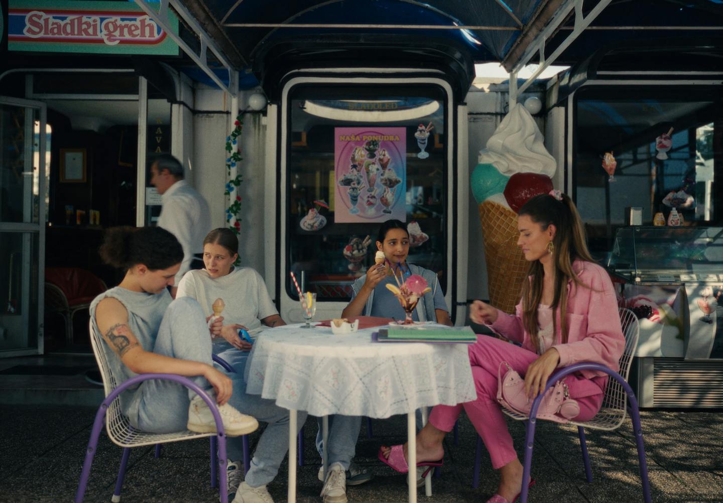 Mina Milovanović, Mia Skrbinac, Sarah Al Saleh, Alina Juhart