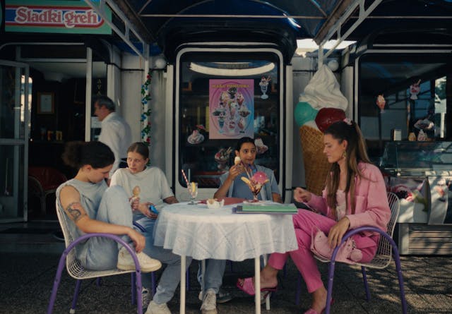 Mina Milovanović, Mia Skrbinac, Sarah Al Saleh, Alina Juhart