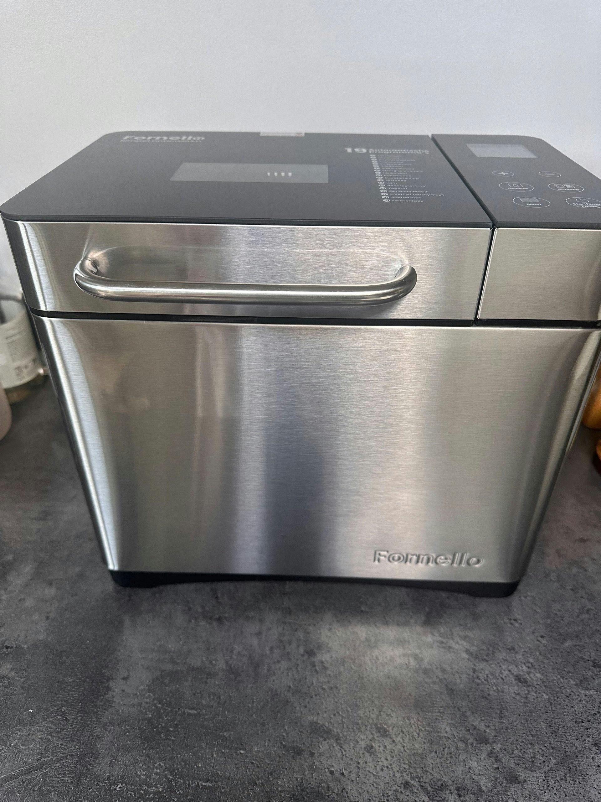 Fornello Supremo Broodbakmachine thuis bij Cathy, een tester