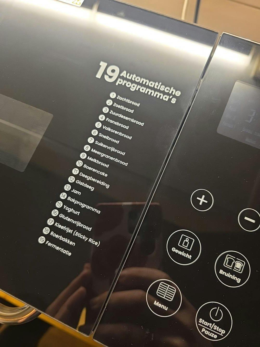Fornello Supremo Broodbakmachine thuis bij Bjorn, een tester