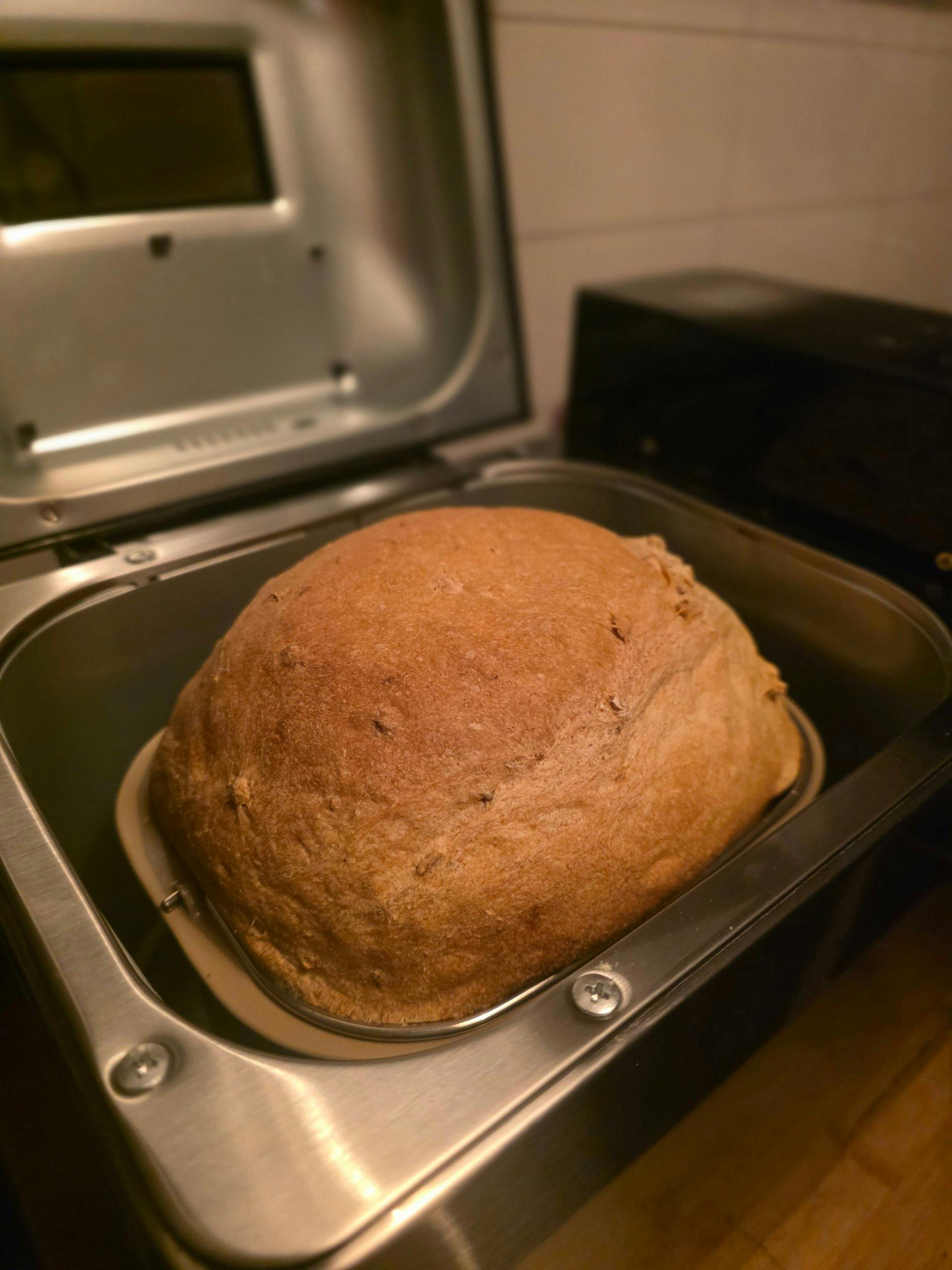 Fornello Supremo Broodbakmachine thuis bij Bjorn, een tester