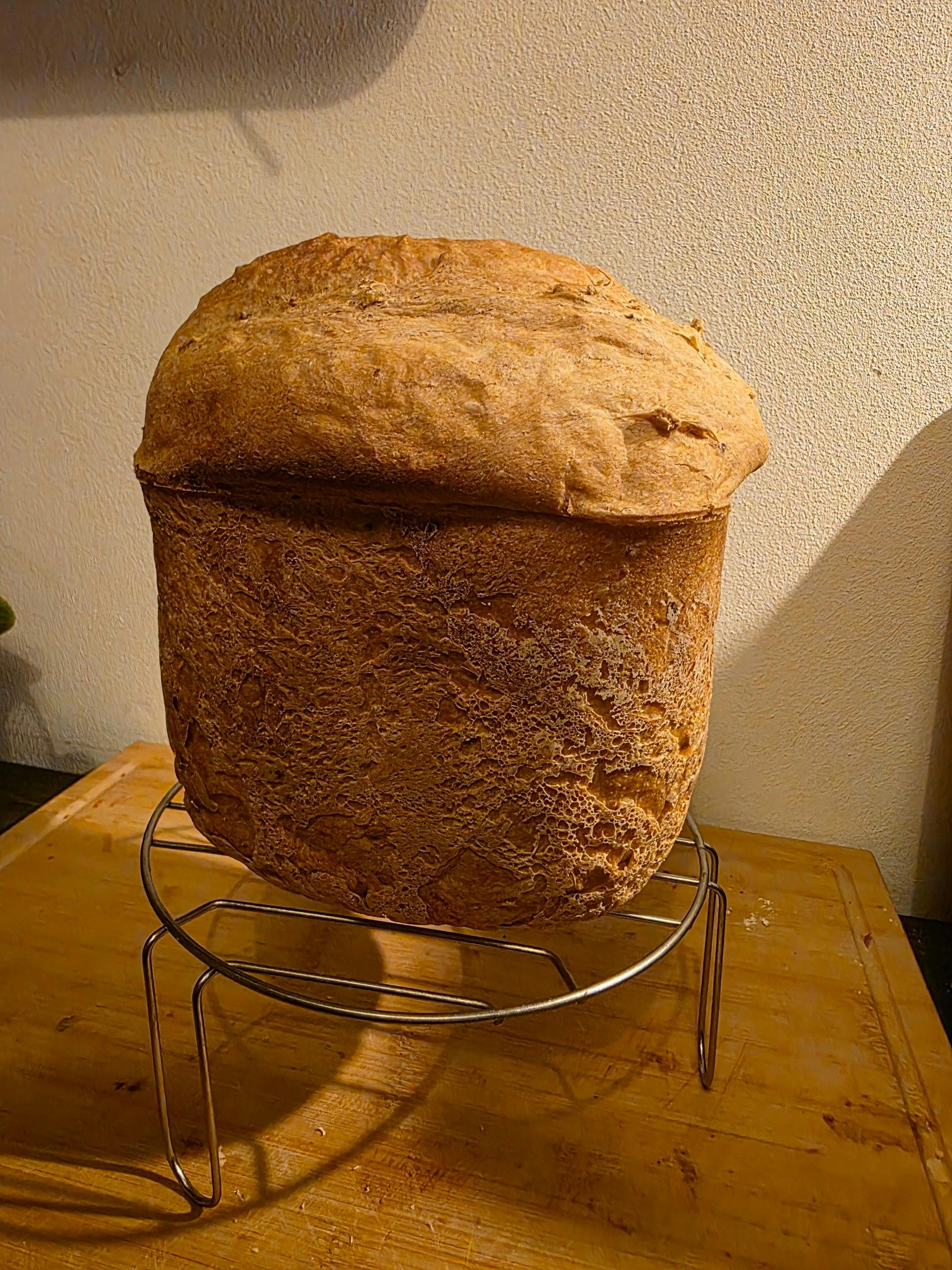 Fornello Supremo Broodbakmachine thuis bij Bjorn, een tester