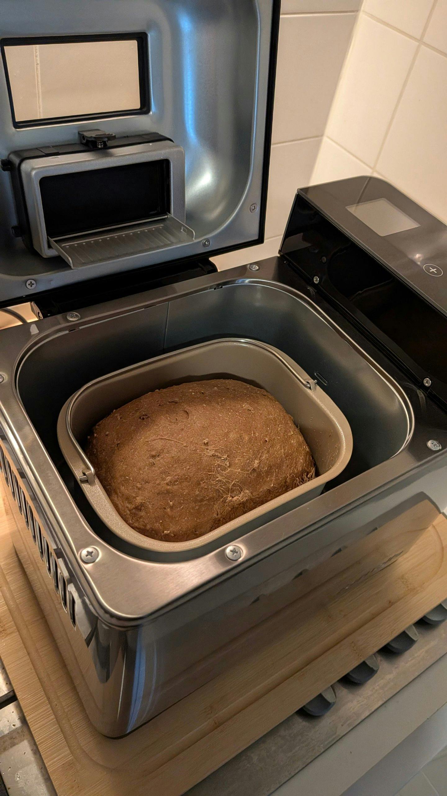 Fornello Supremo Broodbakmachine thuis bij Daniel, een tester