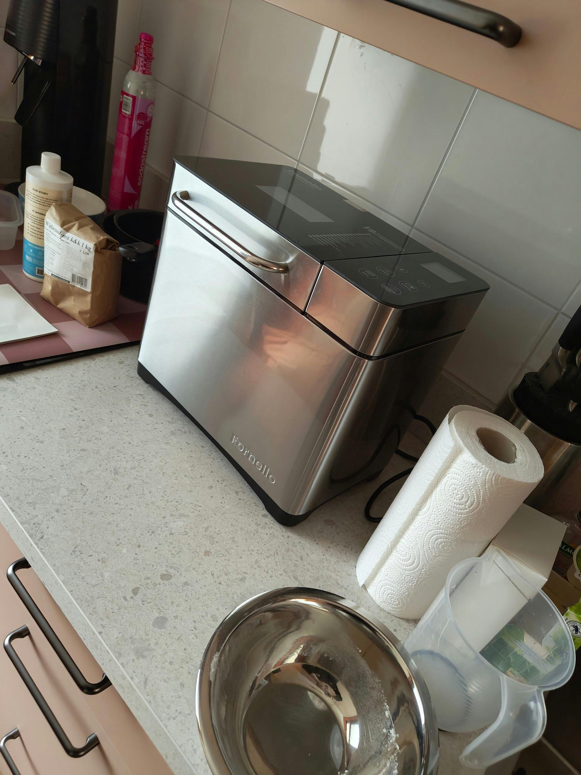 Fornello Supremo Broodbakmachine thuis bij Anniek, een tester