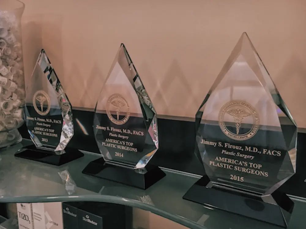 America’s Top Plastic Surgeon – 2013, 2014, 2015