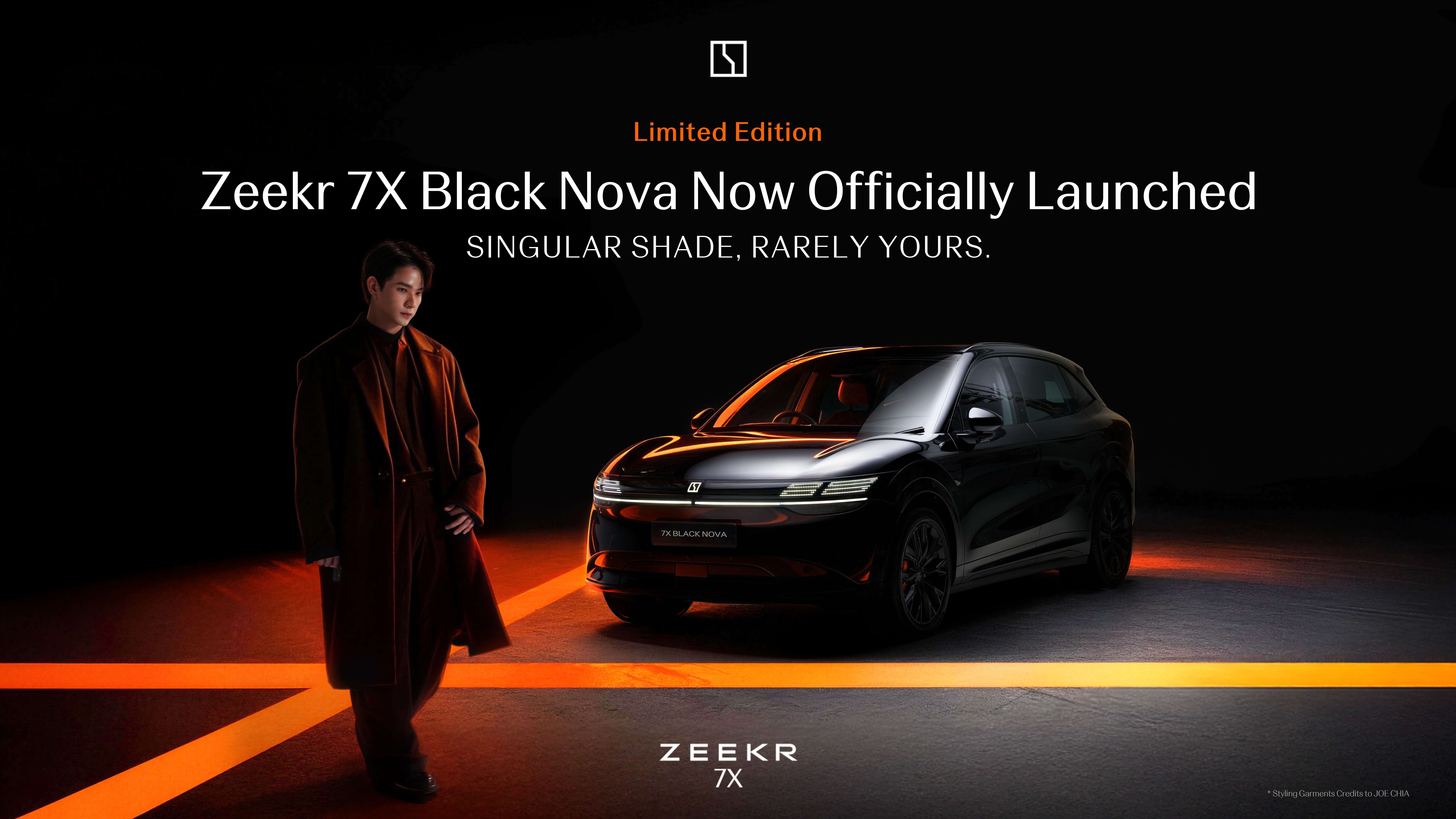 Zeekr Malaysia Introduces Limited-Edition Zeekr 7X Black Nova