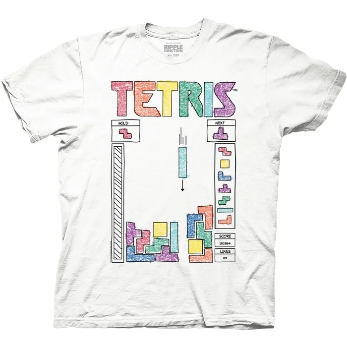 18x様TETRIS TEXT TANK TOP IN WHITE 18x様TETRIS TEXT TANK TOP IN WHITE 18x様TETRIS TEXT TANK TOP