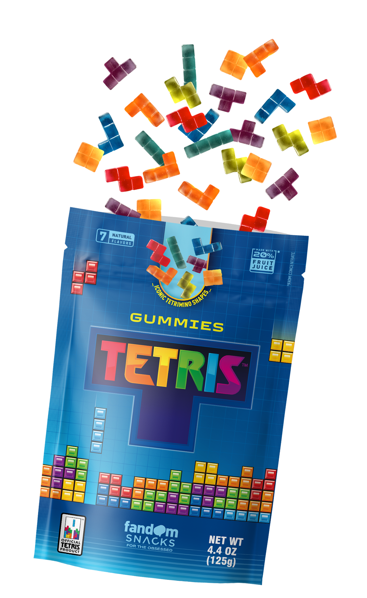 Tetris Gummy Snacks | Tetris