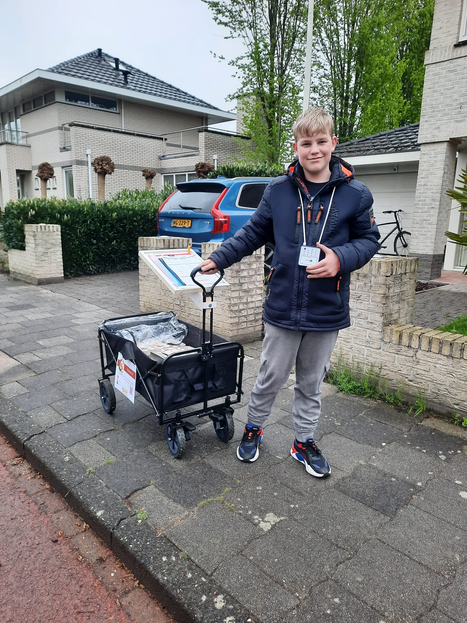 Portret van Pim (Elburg west) uit Bezorgt op: woensdag