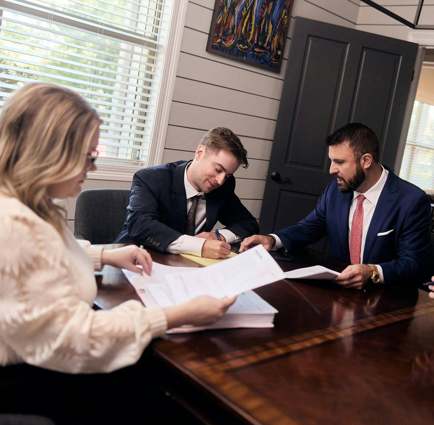 Maggio Law team at work