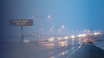 Vehicle Accidents Due to Ice