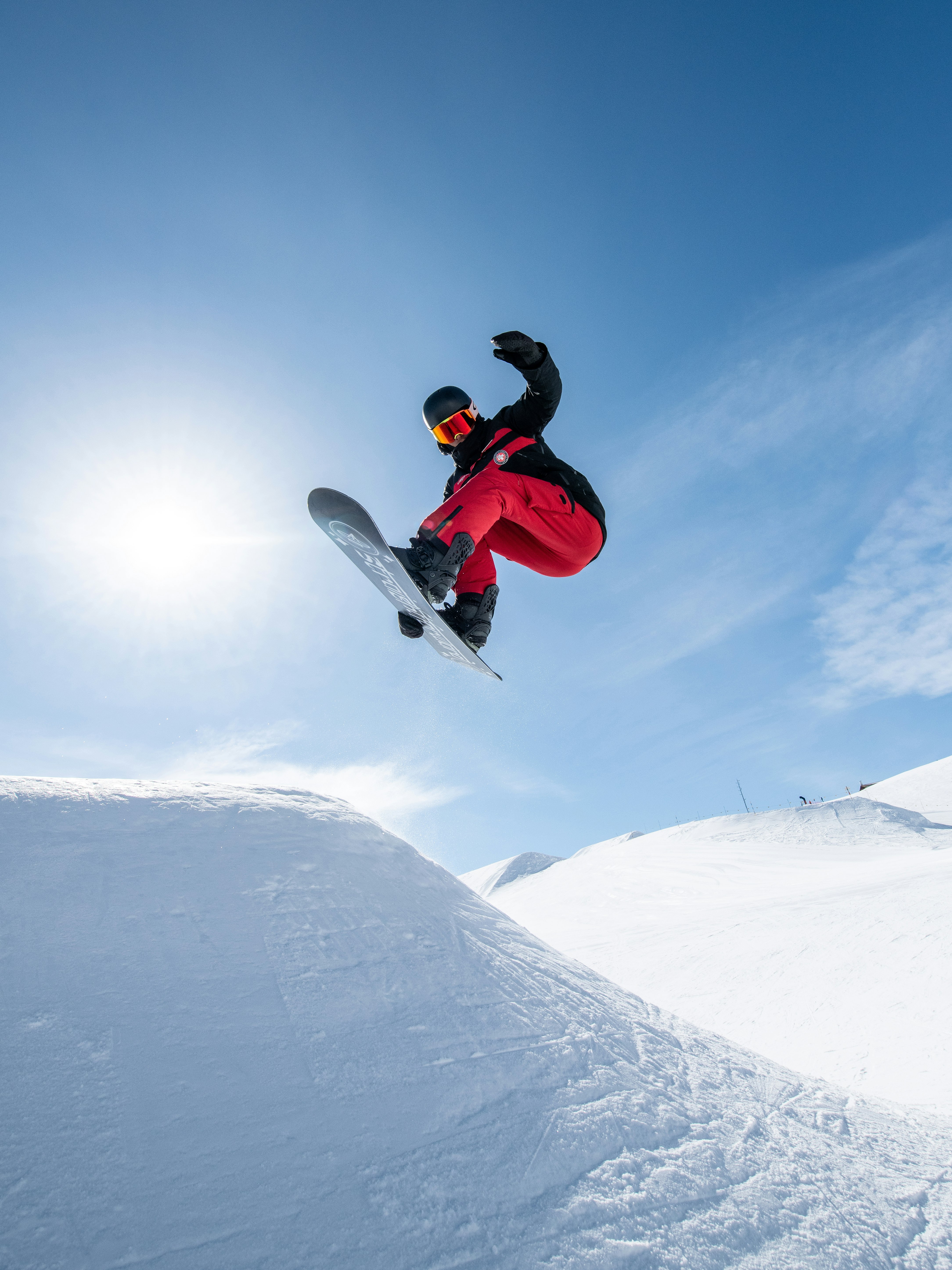 Snowboarded Freestyle Skischule St. Moritz