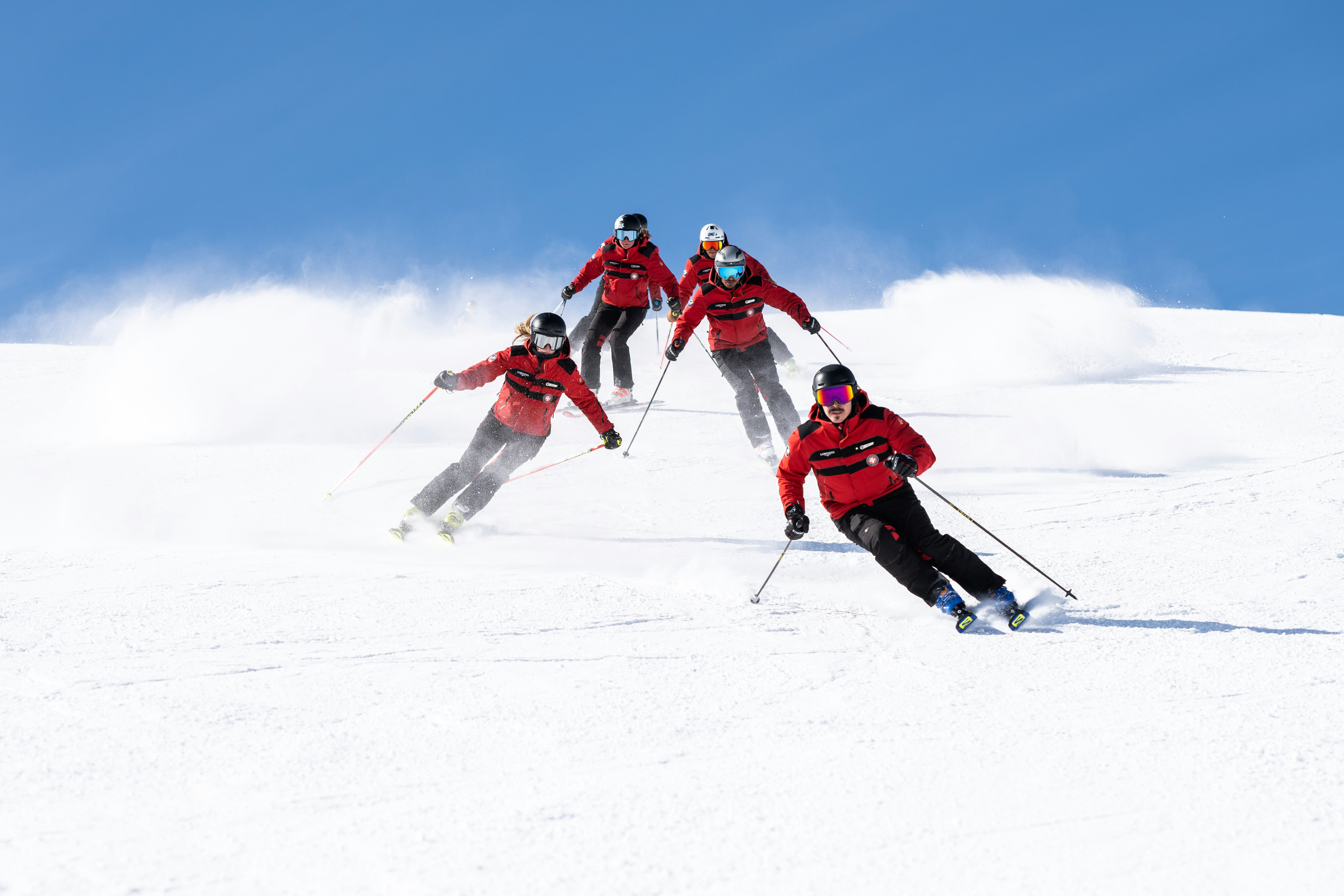 Formationsfahren Red Legends