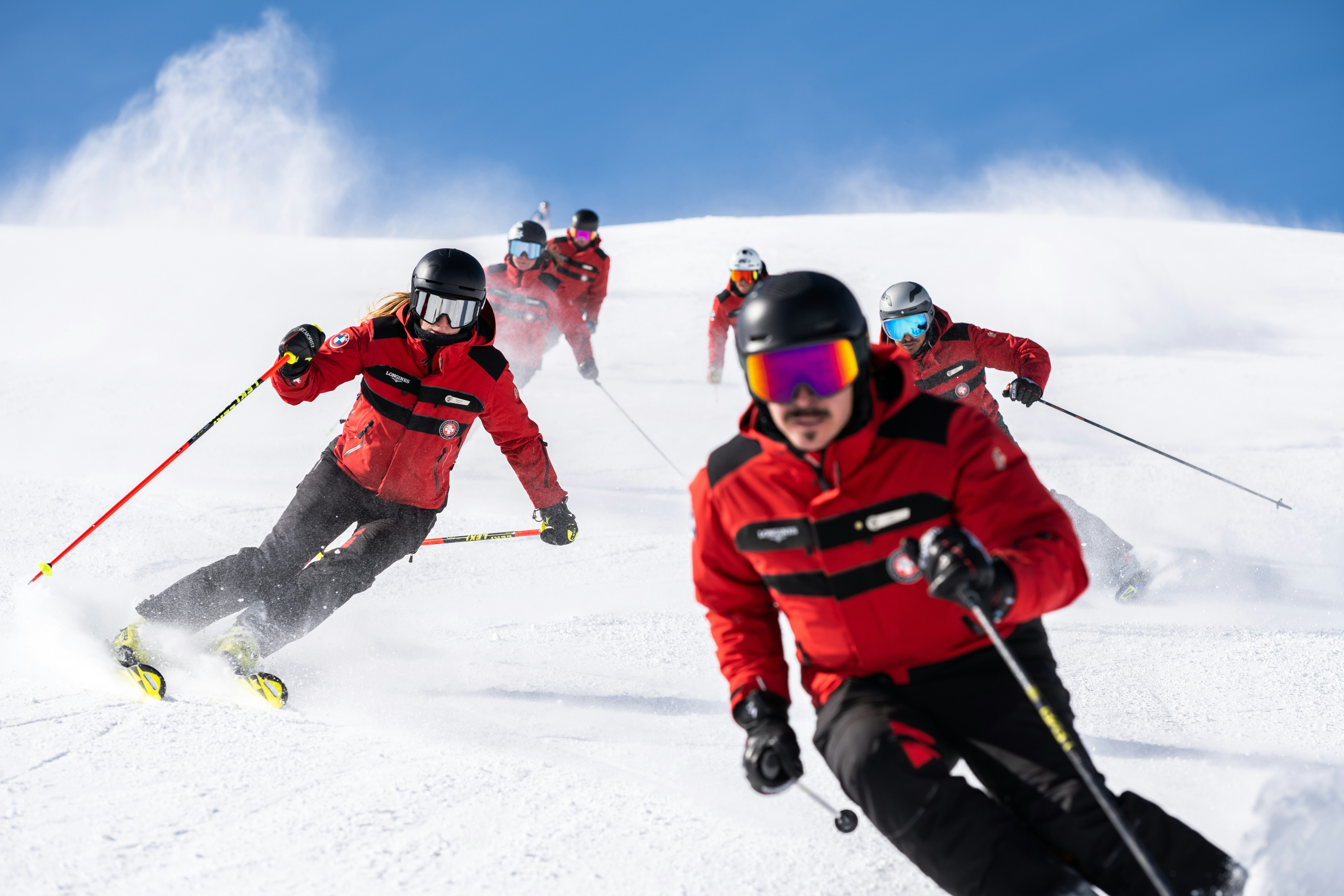Formationsfahren Red Legends