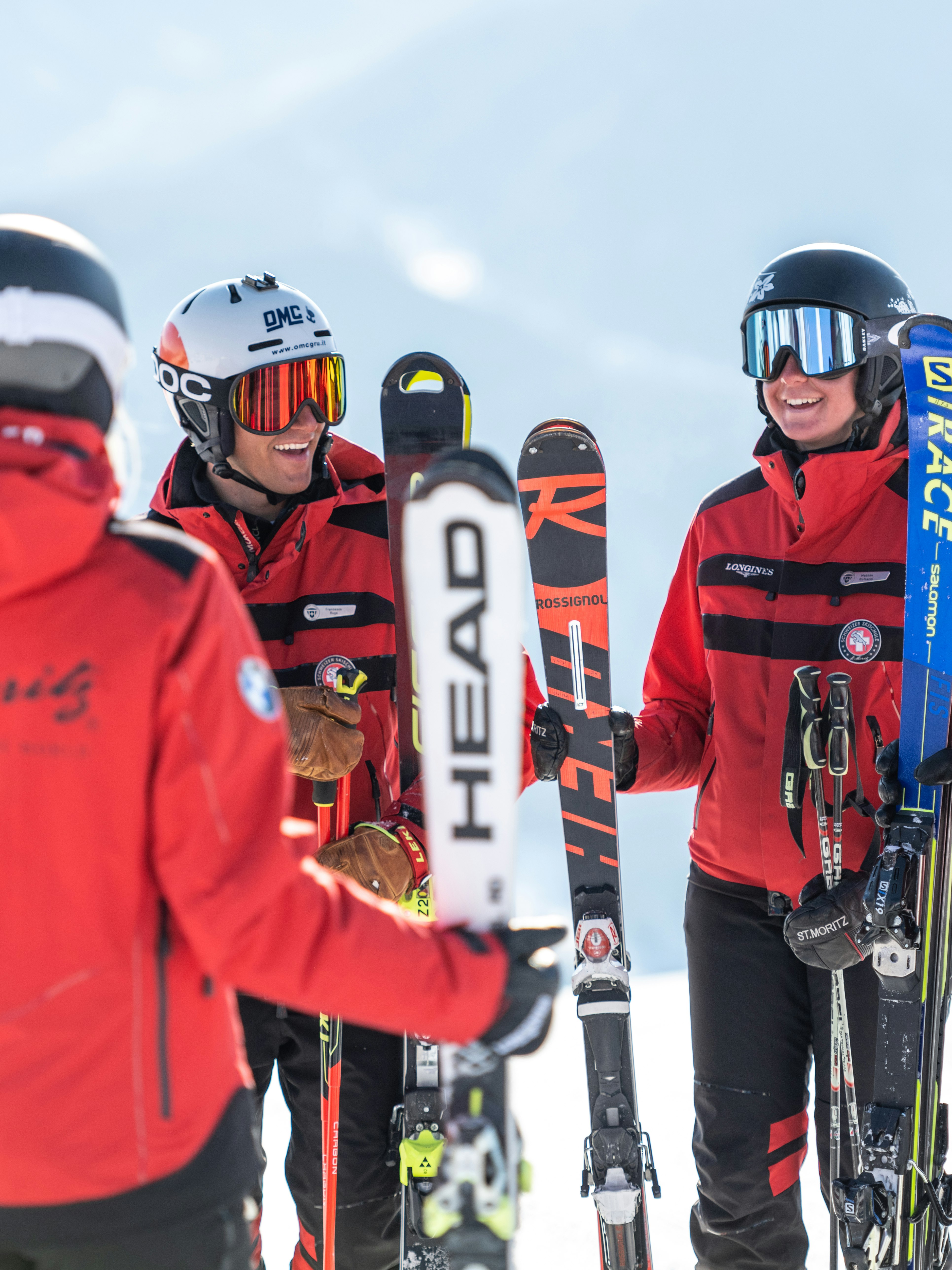 Team ski school St. Moritz