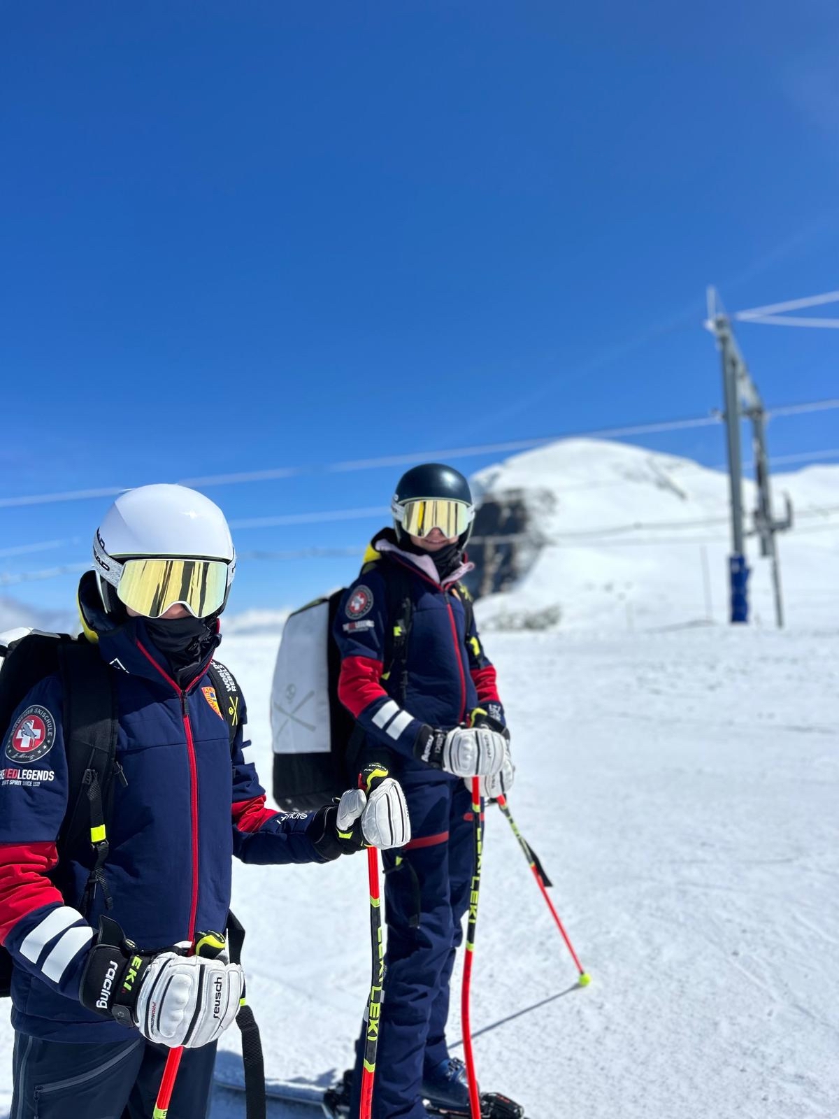 Skilehrer Future Legends auf der Piste
