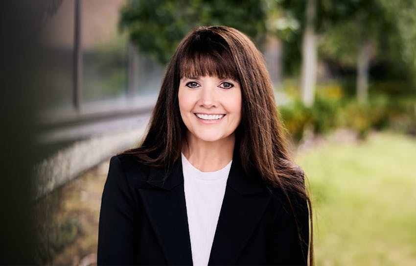 Angel Chenaur smiling