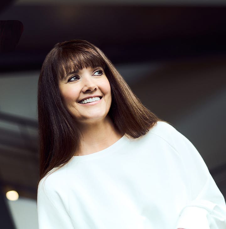 Angel Chenaur smiling