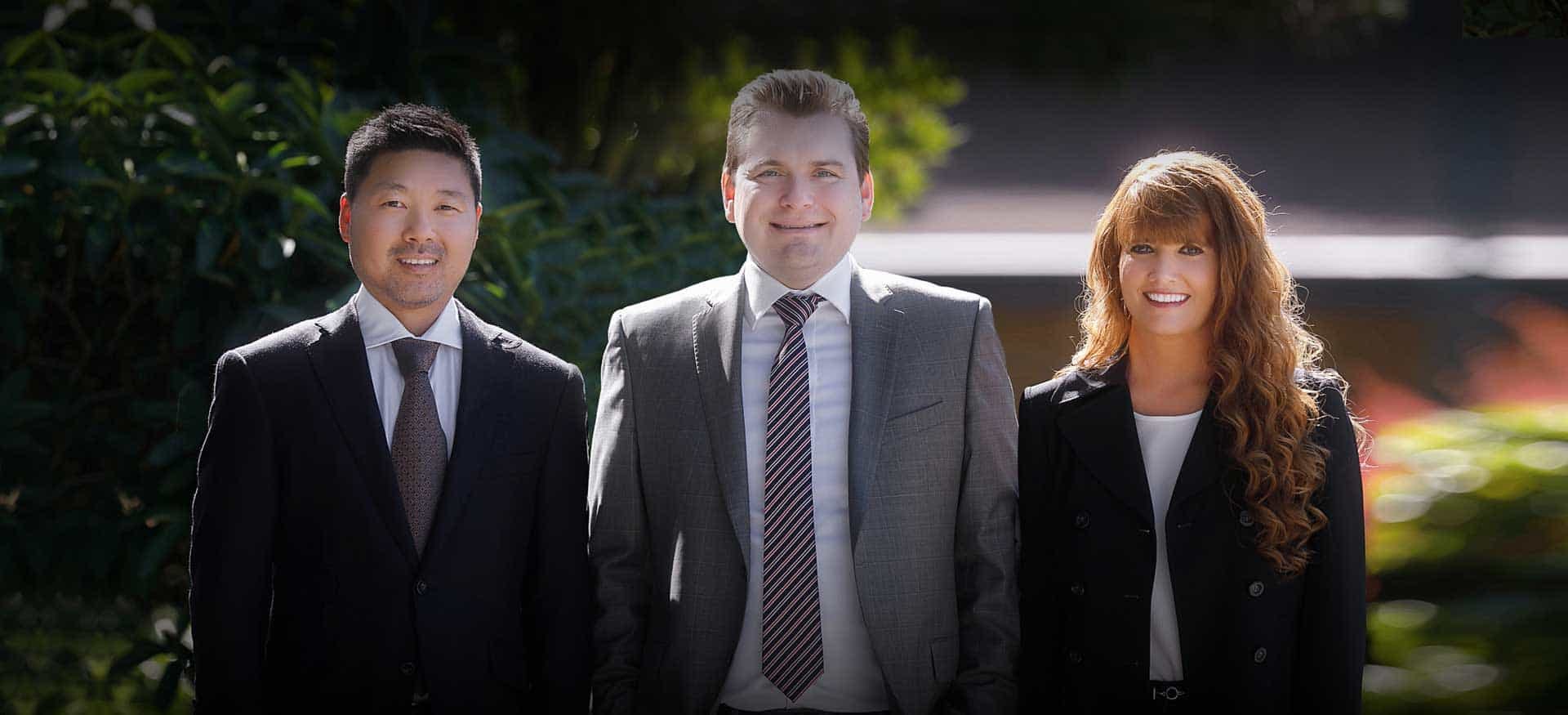 Rick, Miklos and Angel attorneys at park chenaur