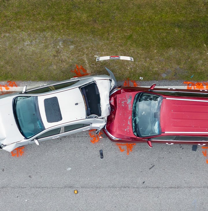2 car crash